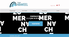 Desktop Screenshot of krakeel.be